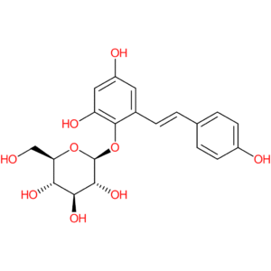 2,3,5,4-Tetrahydroxystilbene 2-O-glucoside