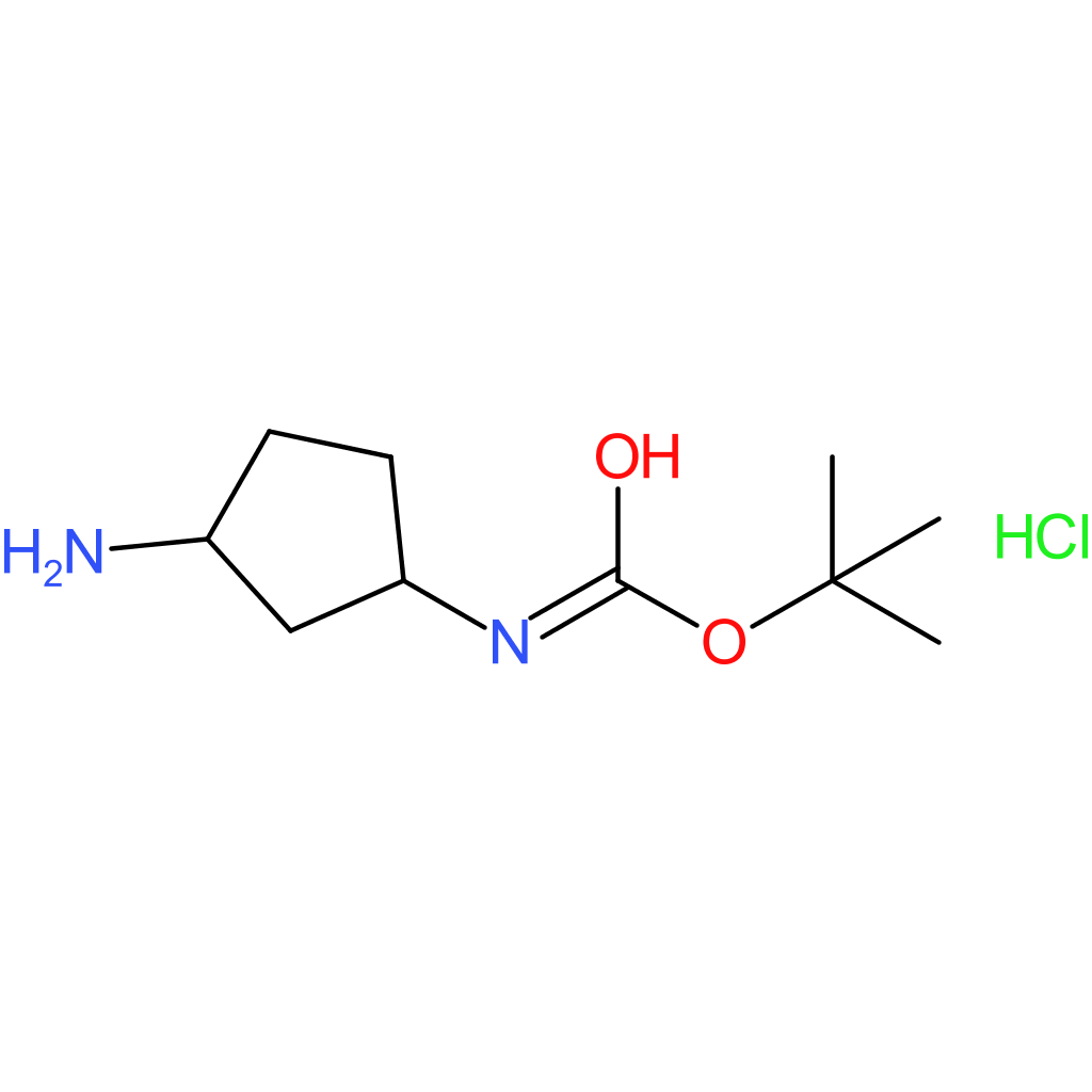 tert-Butyl (3-aminocyclopentyl)carbamate hydrochloride
