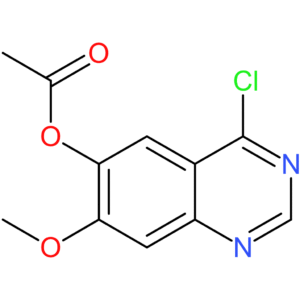 4-Chloro-7-methoxyquinazolin-6-yl acetate