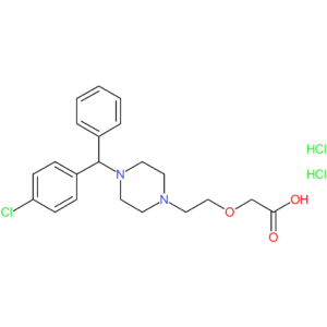 2-(2-(4-((4-Chlorophenyl)(phenyl)methyl)piperazin-1-yl)ethoxy)acetic acid dihydrochloride