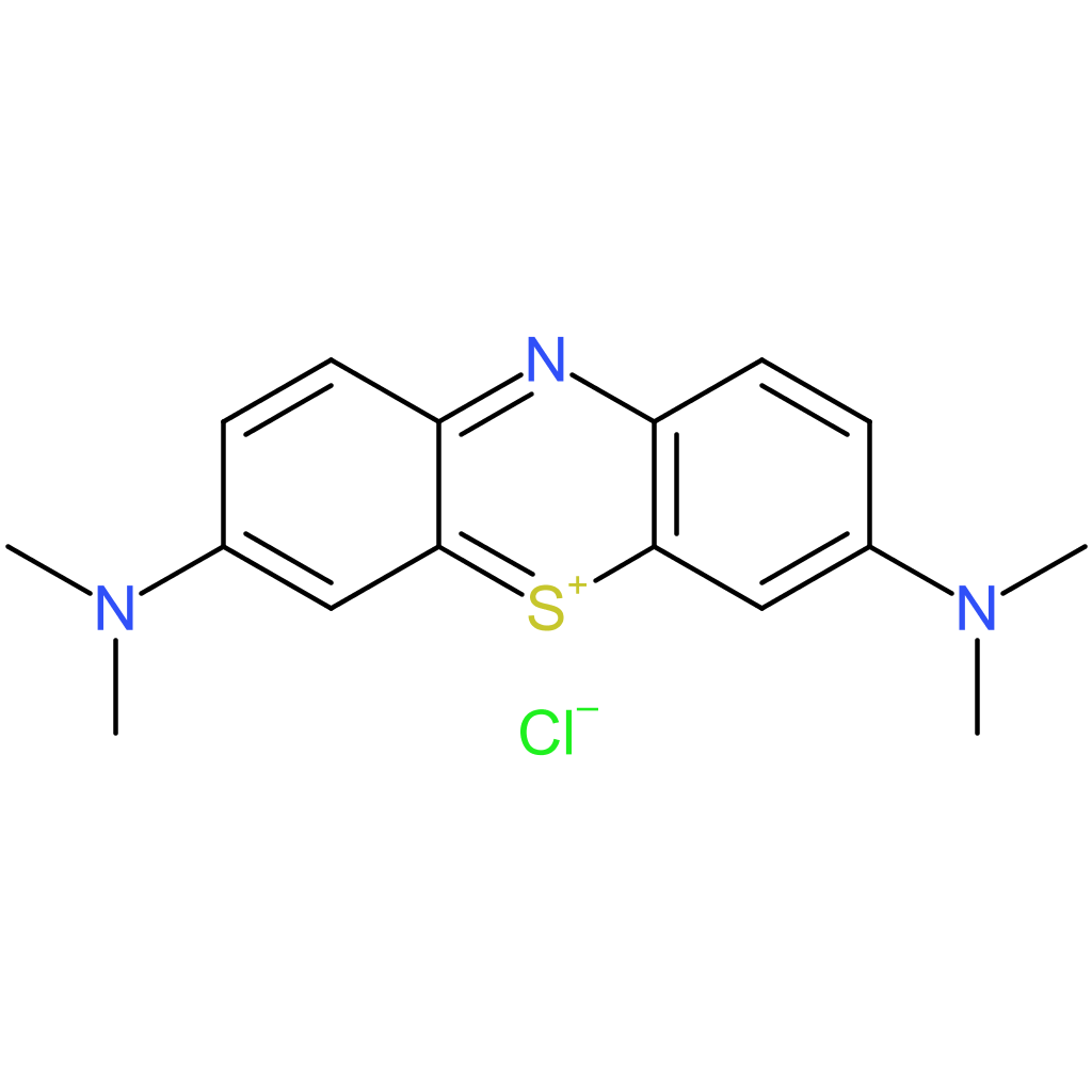 Methylene Blue [Ion association reagent for spectrophotometric analysis]