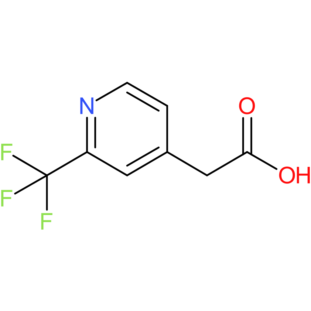 2-[2-(trifluoromethyl)pyridin-4-yl]acetic Acid
