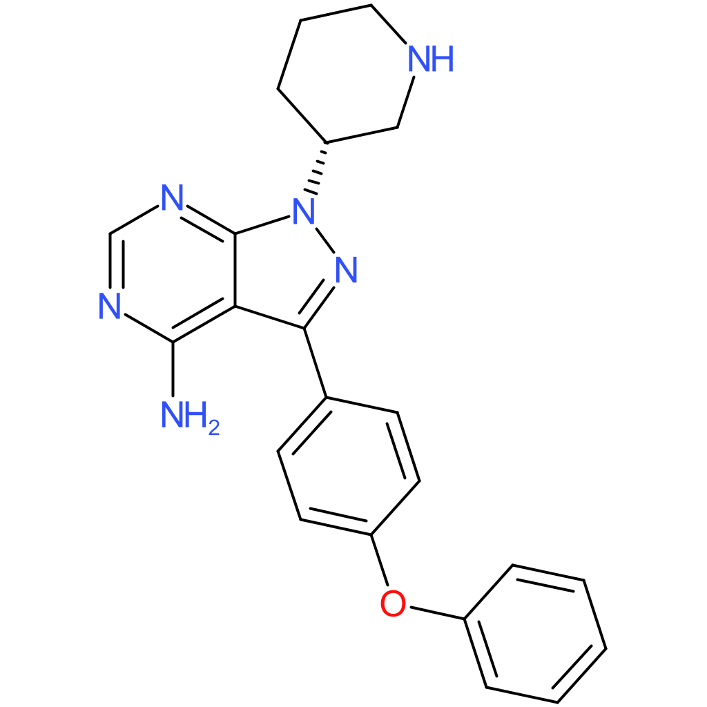 (R)-3-(4-Phenoxyphenyl)-1-(piperidin-3-yl)-1H-pyrazolo[3,4-d]pyrimidin-4-amine