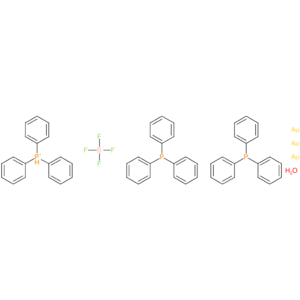 Tris[triphenylphosphinegold (I)]oxonium tetrafluoroborate,
