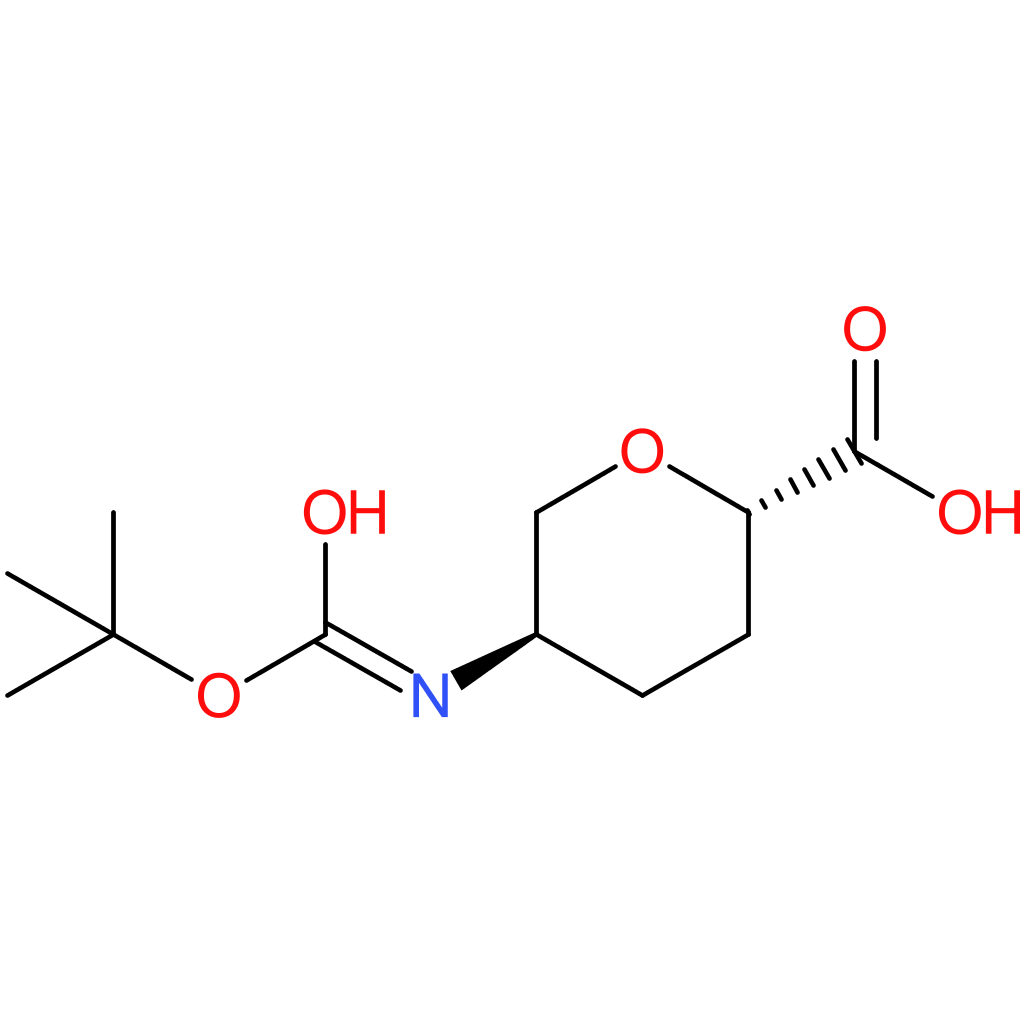 (2S,5R)-5-Boc-amino-tetrahydropyran-2-carboxylic acid