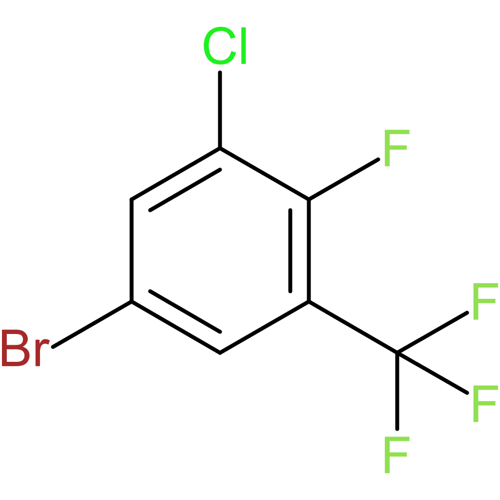 5-Bromo-1-chloro-2-fluoro-3-(trifluoromethyl)benzene