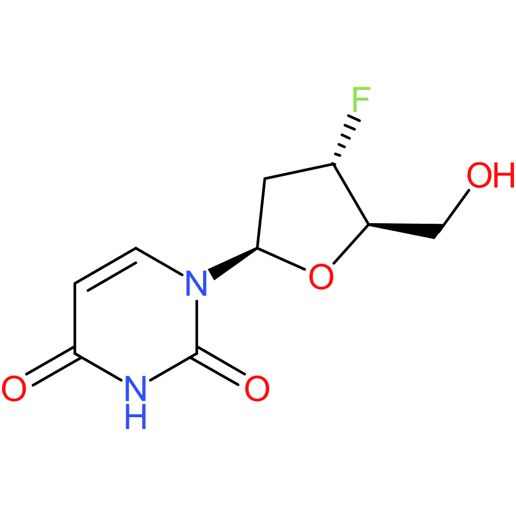 2,3-Dideoxy-3-fluorouridine