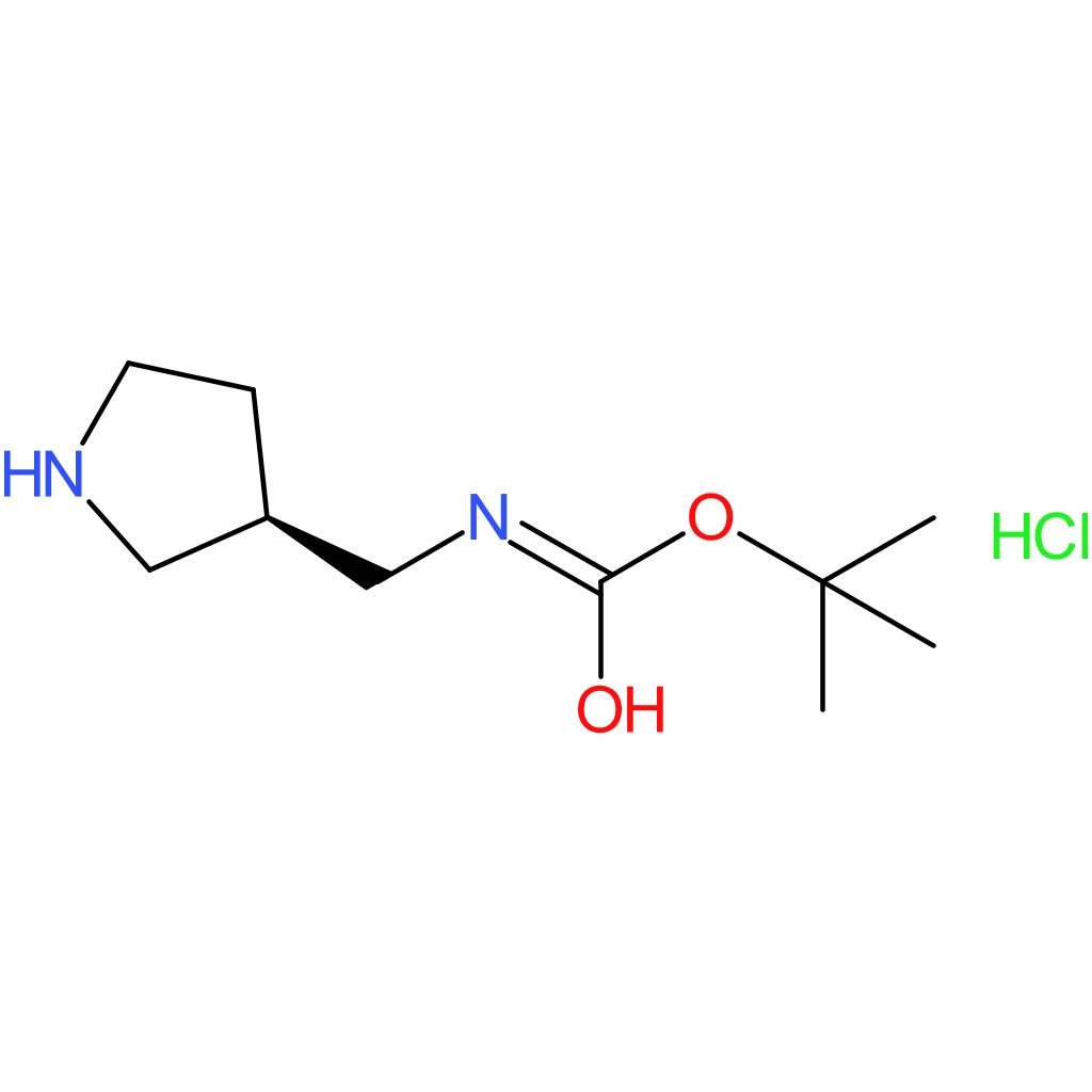 (R)-tert-Butyl (pyrrolidin-3-ylmethyl)carbamate hydrochloride