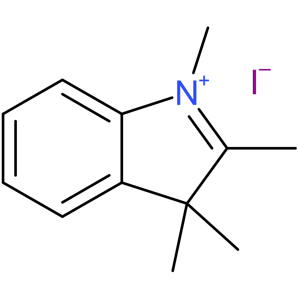 1,2,3,3-Tetramethyl-3H-indol-1-ium iodide
