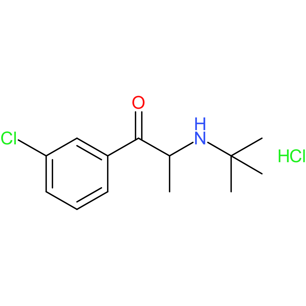 2-(tert-Butylamino)-1-(3-chlorophenyl)-1-propanone Hydrochloride