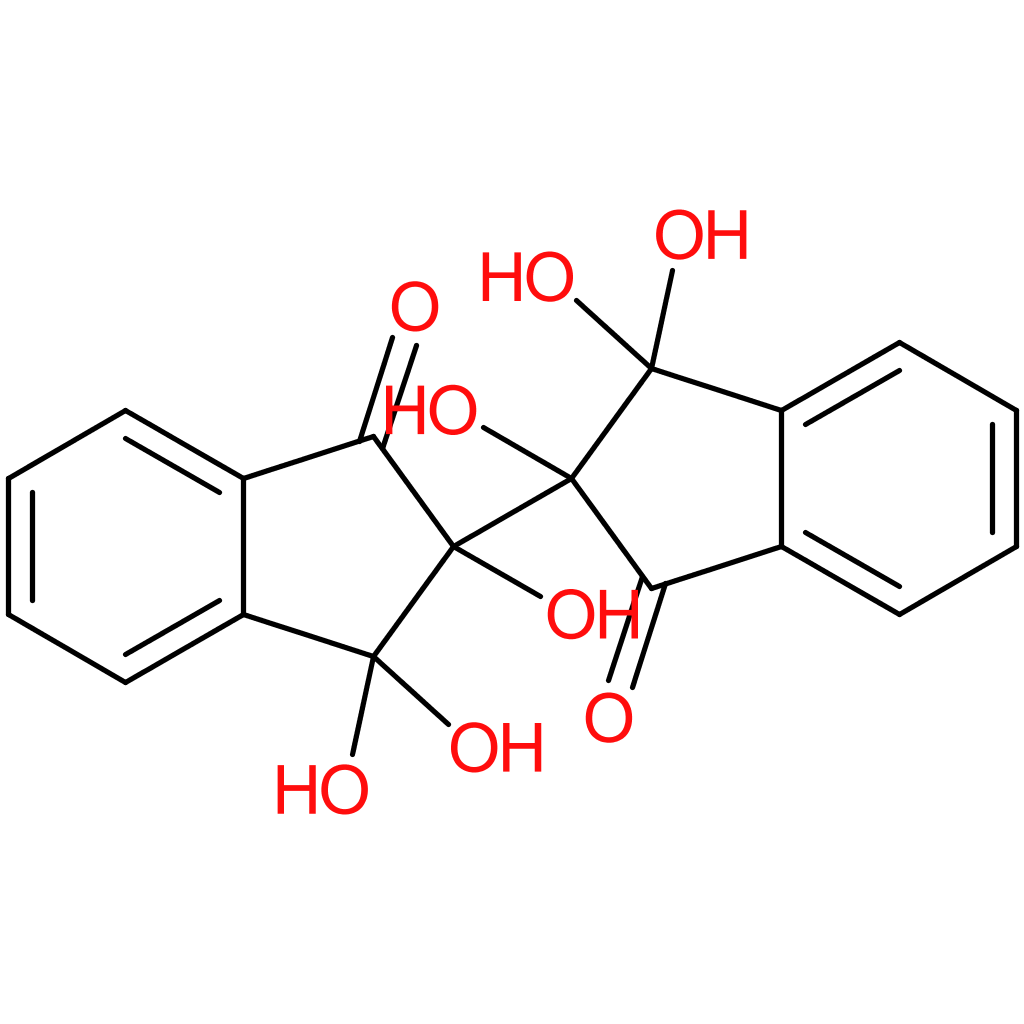 2,2-Dihydroxy-1H,1H-[2,2-biindene]-1,1,3,3(2H,2H)-tetraone dihydrate