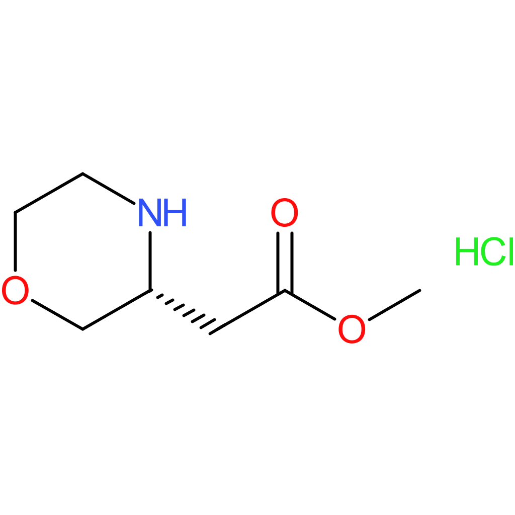 (R)-Methyl 2-(morpholin-3-yl)acetate hydrochloride