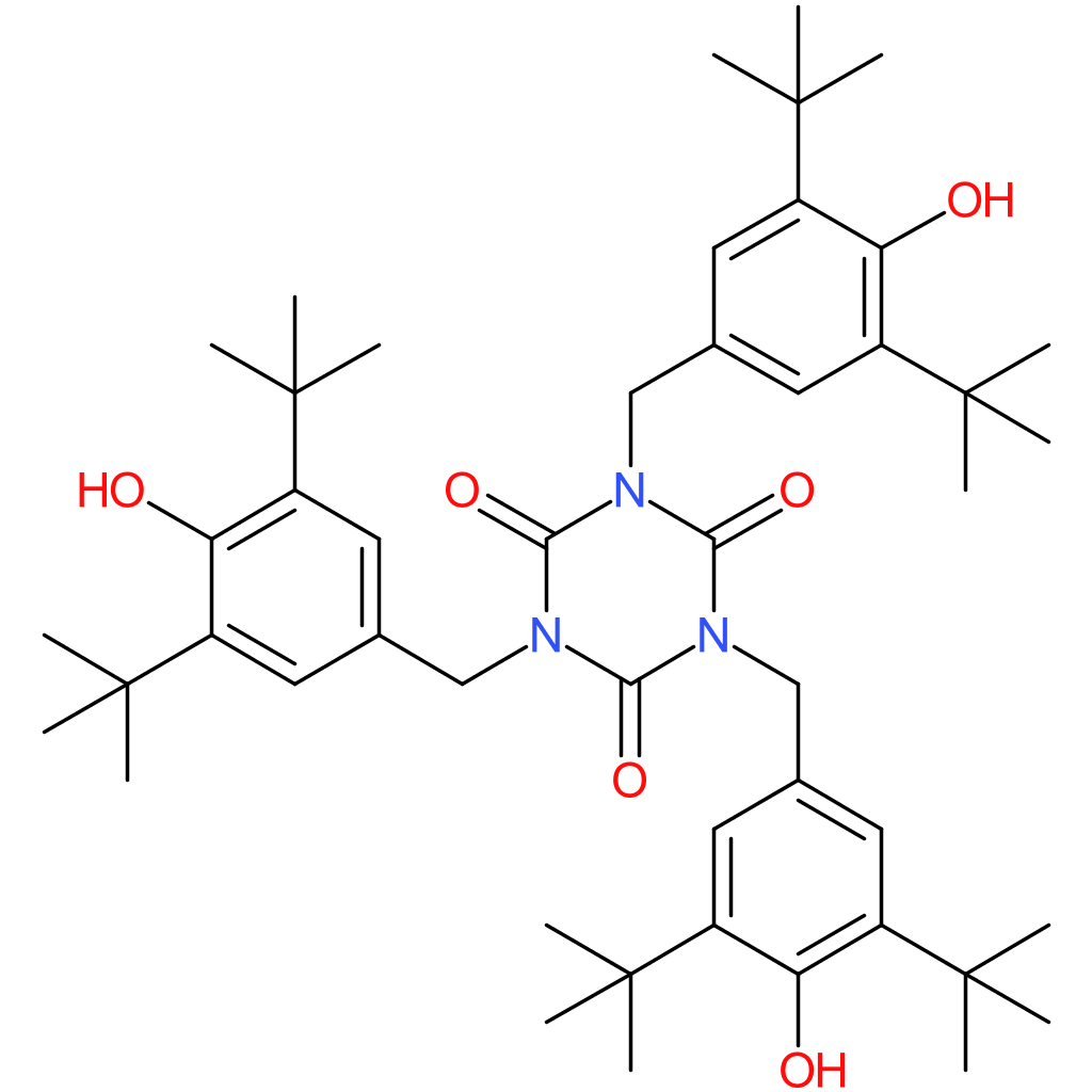 1,3,5-Tris(3,5-di-tert-butyl-4-hydroxybenzyl)-1,3,5-triazinane-2,4,6-trione