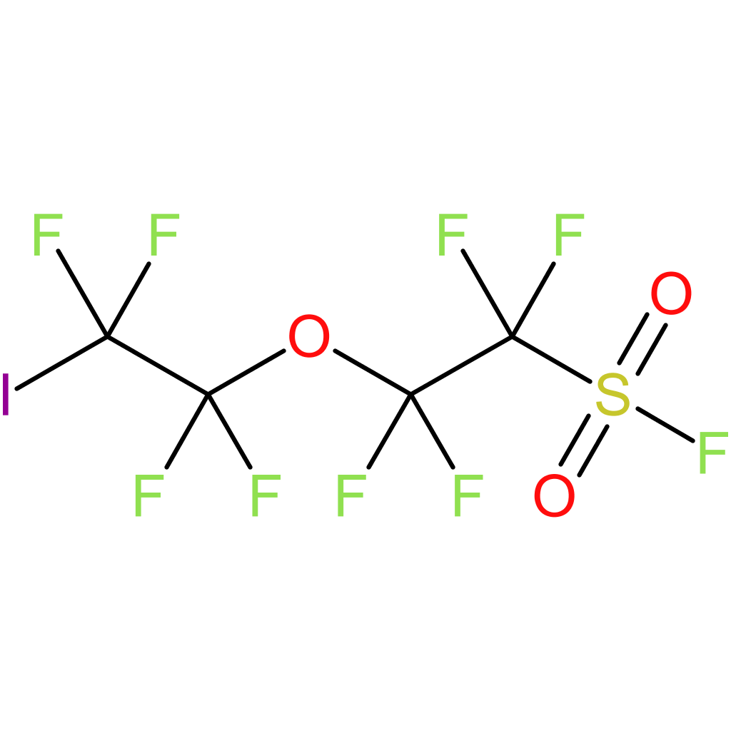 Tetrafluoro-2-(tetrafluoro-2-iodoethoxy)ethanesulfonyl fluoride