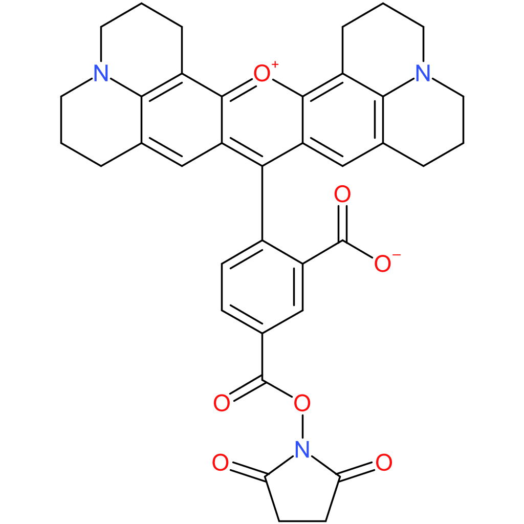 1H,5H,11H,15H-Xantheno[2,3,4-ij:5,6,7-i’j’]diquinolizin-18-ium,9-[2-carboxy-4-[[(2,5-dioxo-1-pyrrolidinyl)oxy]carbonyl]phenyl]-2,3,6,7,12,13,16,17-octahydro-,inner salt