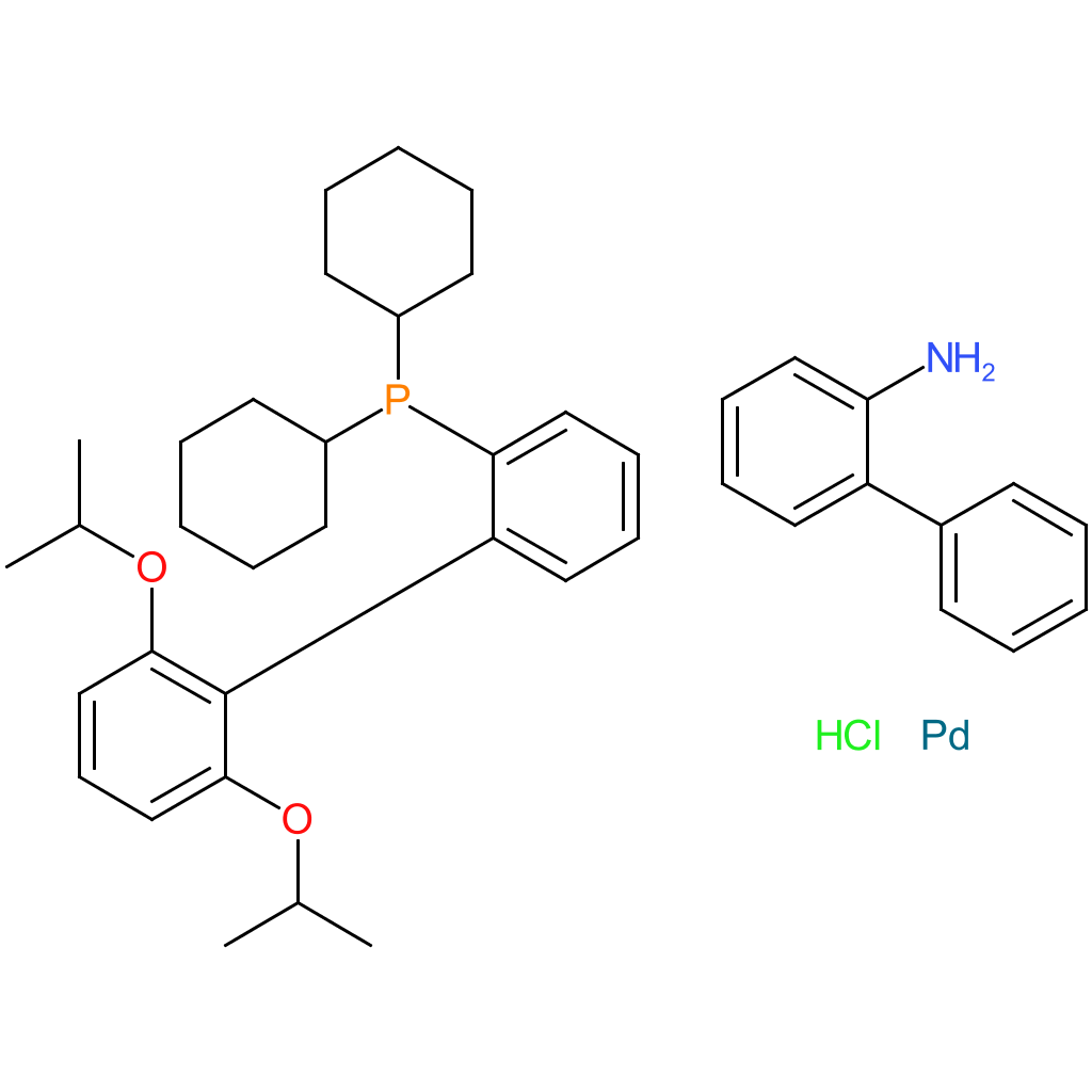 (2-Amino-[1,1-biphenyl]-2-yl)(dicyclohexyl(2,6-diisopropoxy-[1,1-biphenyl]-2-yl)phosphoranyl)palladium(III) chloride