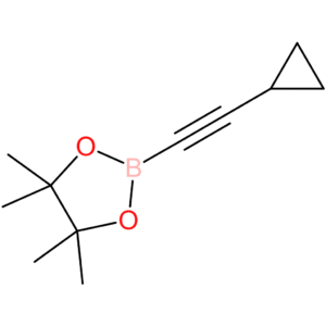 2-(cyclopropylethynyl)-4,4,5,5-tetramethyl-1,3,2-dioxaborolane