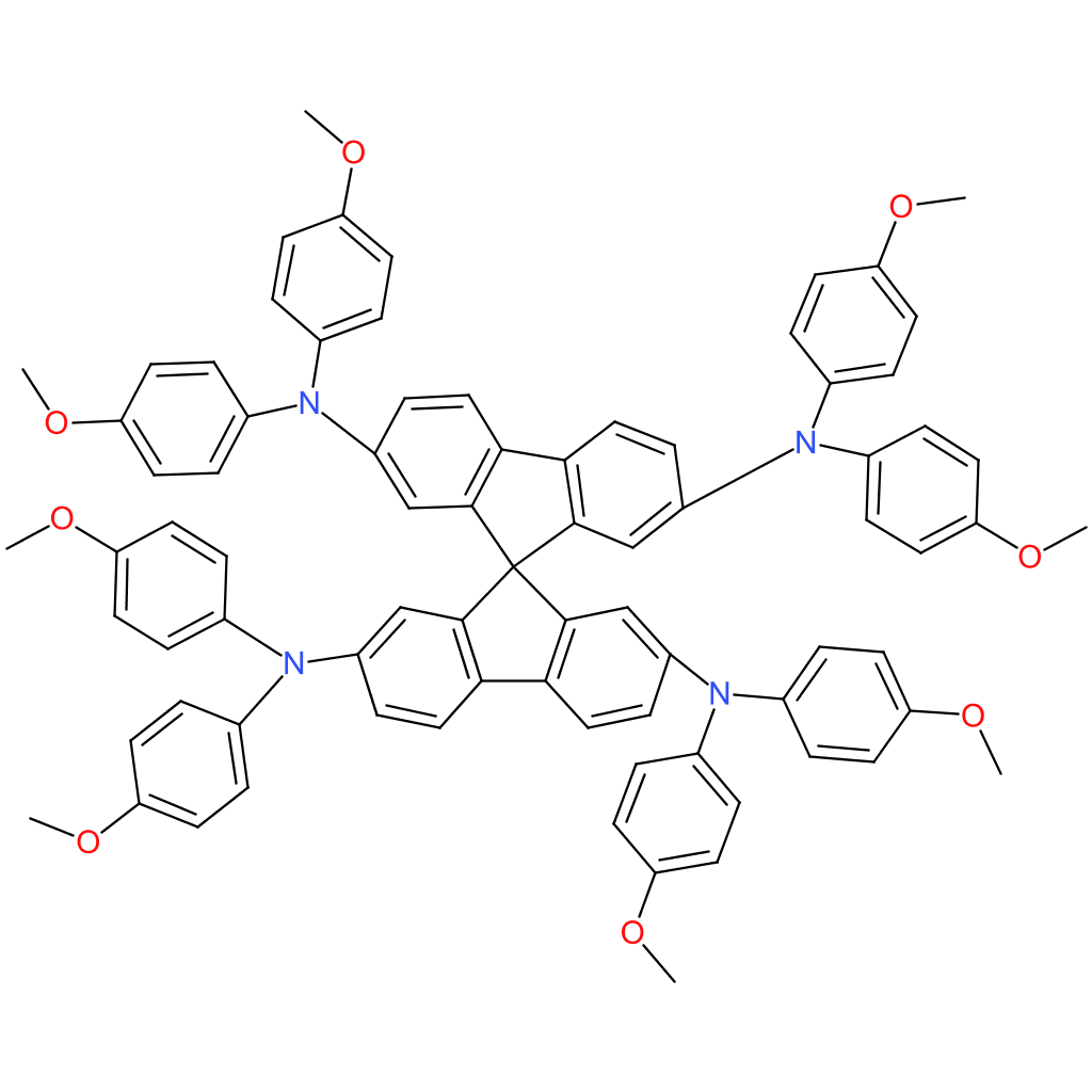 N2,N2,N2,N2,N7,N7,N7,N7-Octakis(4-methoxyphenyl)-9,9-spirobi[fluorene]-2,2,7,7-tetraamine