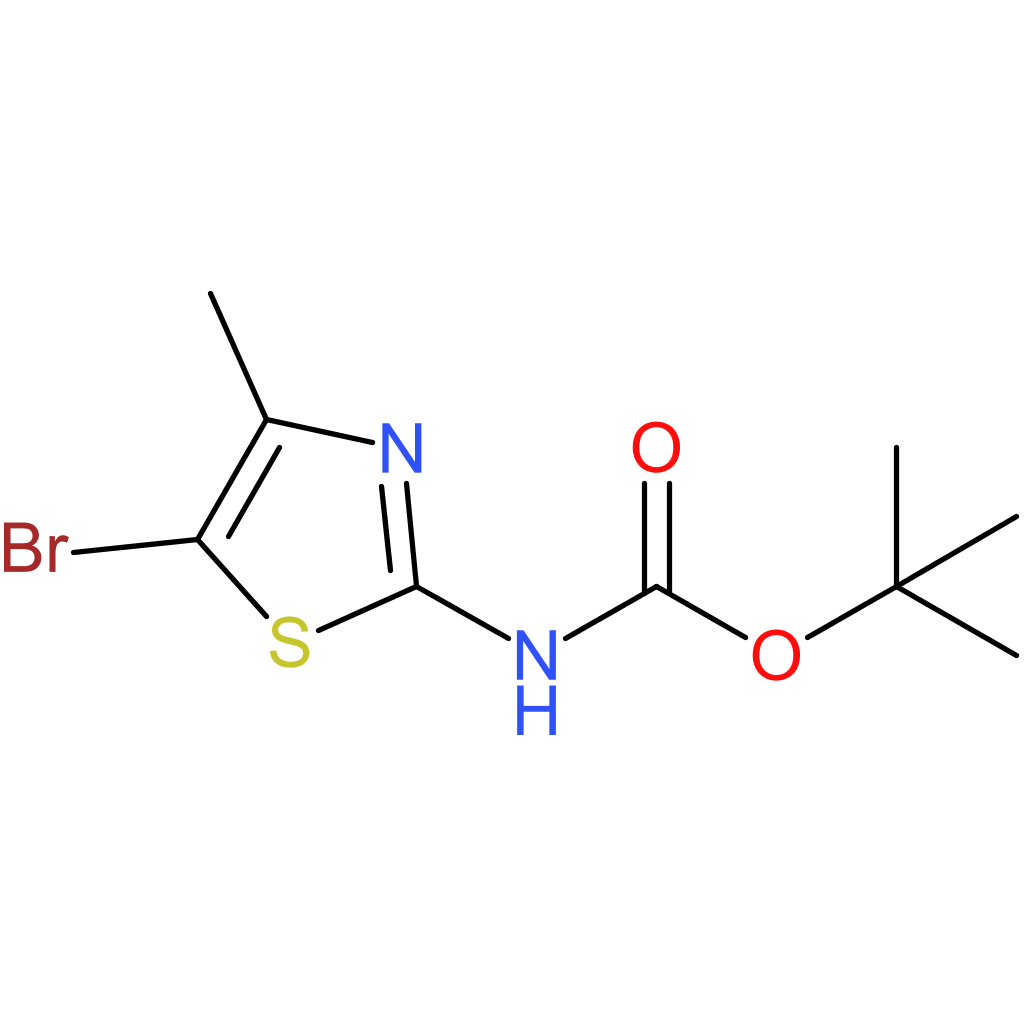 tert-Butyl (5-bromo-4-methylthiazol-2-yl)carbamate