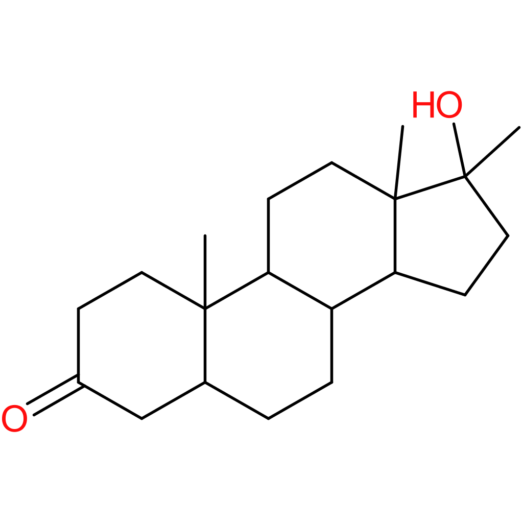 17-hydroxy-17-methylandrostan-3-one