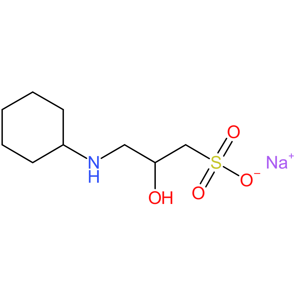 Sodium 3-(cyclohexylamino)-2-hydroxypropane-1-sulfonate
