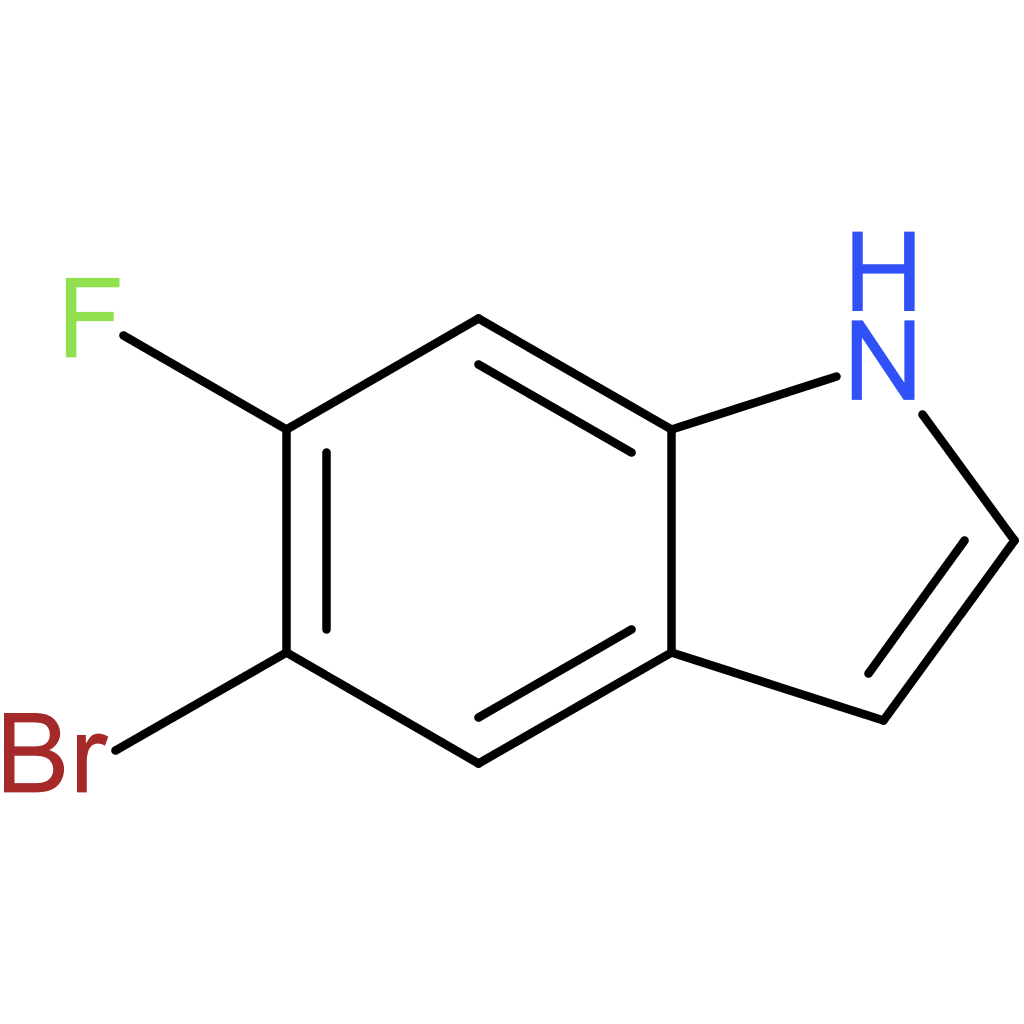 5-Bromo-6-fluoro indole