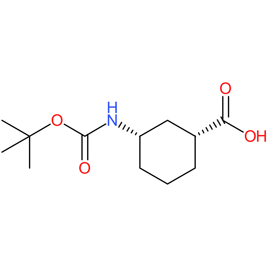 (1R,3S)-3-(Tert-Butoxycarbonylamino)cyclohexanecarboxylic Acid