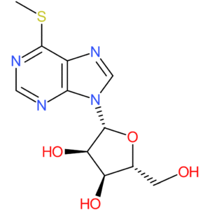 6-Methylmercapto-9-(?-D-ribofuranosyl) purine
