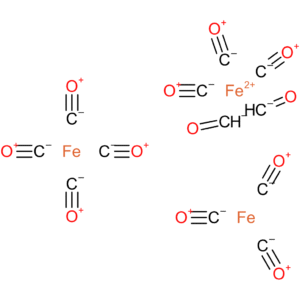 Triirondodecacarbonyl contains 1-10% methyl alcohol