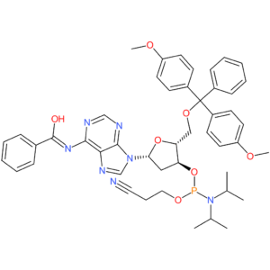 5-O-(4,4-Dimethoxytrityl)-N6-benzoyl-2-deoxyadenosine-3-(2-cyanoethyl-N,N-diisopropyl)phosphoramidite