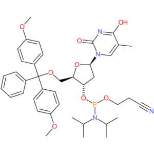5-O-[Bis(4-Methoxyphenyl)phenylmethyl]-thymidine 3-[2-cyanoethyl N,N-bis(1-methylethyl)phosphoramidite]