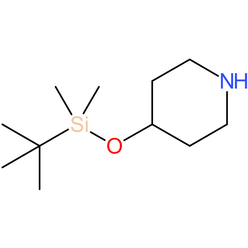 Piperidine, 4-[[(1,1-dimethylethyl)dimethylsilyl]oxy]-