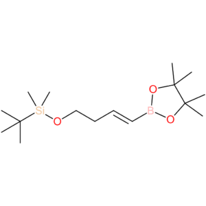 (E)-tert-Butyldimethyl((4-(4,4,5,5-tetramethyl-1,3,2-dioxaborolan-2-yl)but-3-en-1-yl)oxy)silane