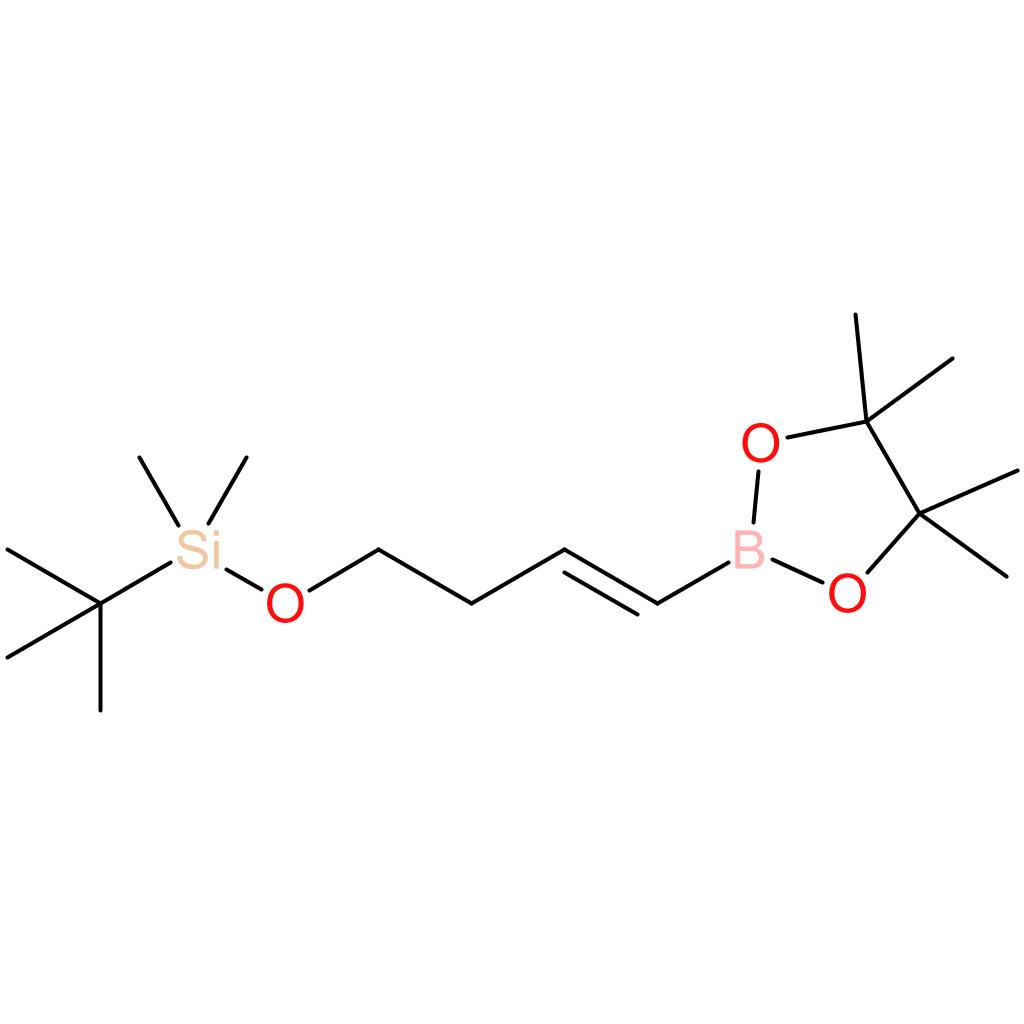 (E)-tert-Butyldimethyl((4-(4,4,5,5-tetramethyl-1,3,2-dioxaborolan-2-yl)but-3-en-1-yl)oxy)silane