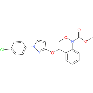 Methyl (2-(((1-(4-chlorophenyl)-1H-pyrazol-3-yl)oxy)methyl)phenyl)(methoxy)carbamate