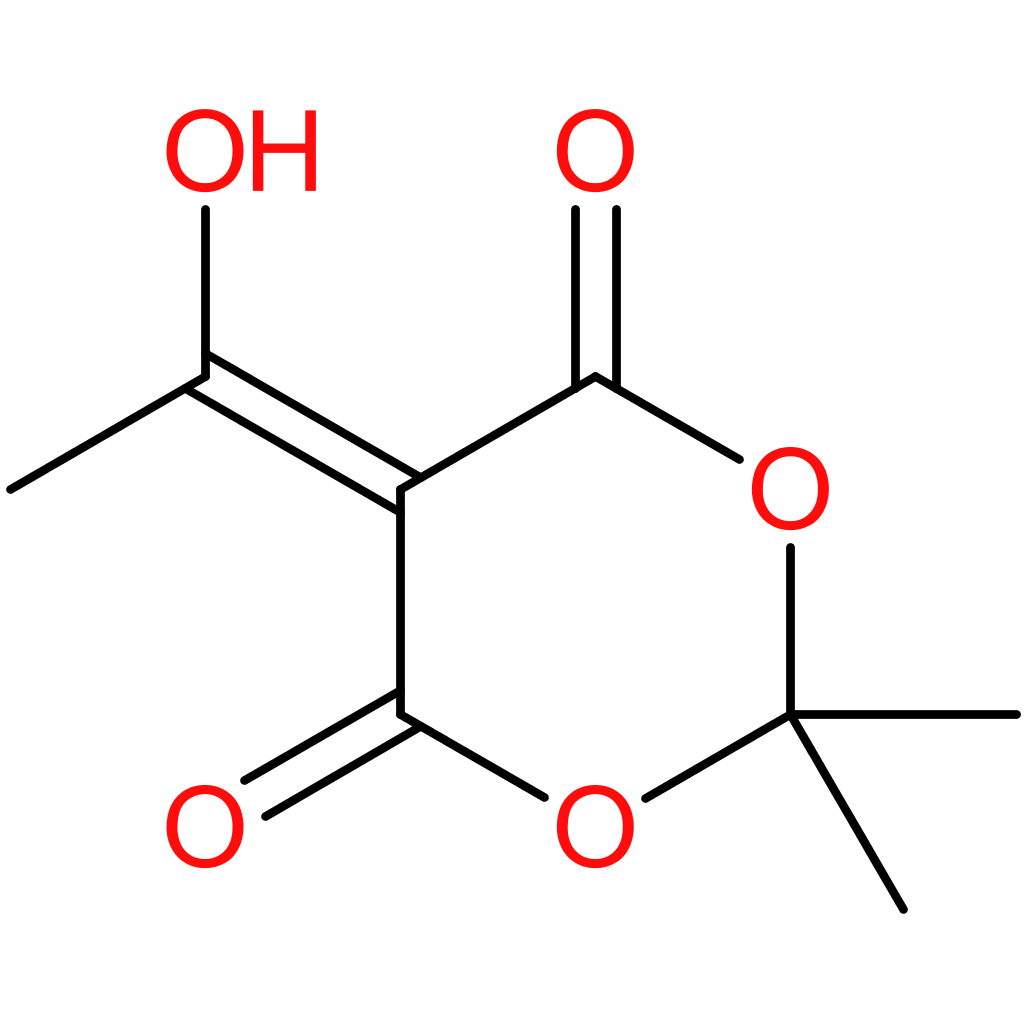 5-(1-Hydroxyethylidene)-2,2-dimethyl-1,3-dioxane-4,6-dione