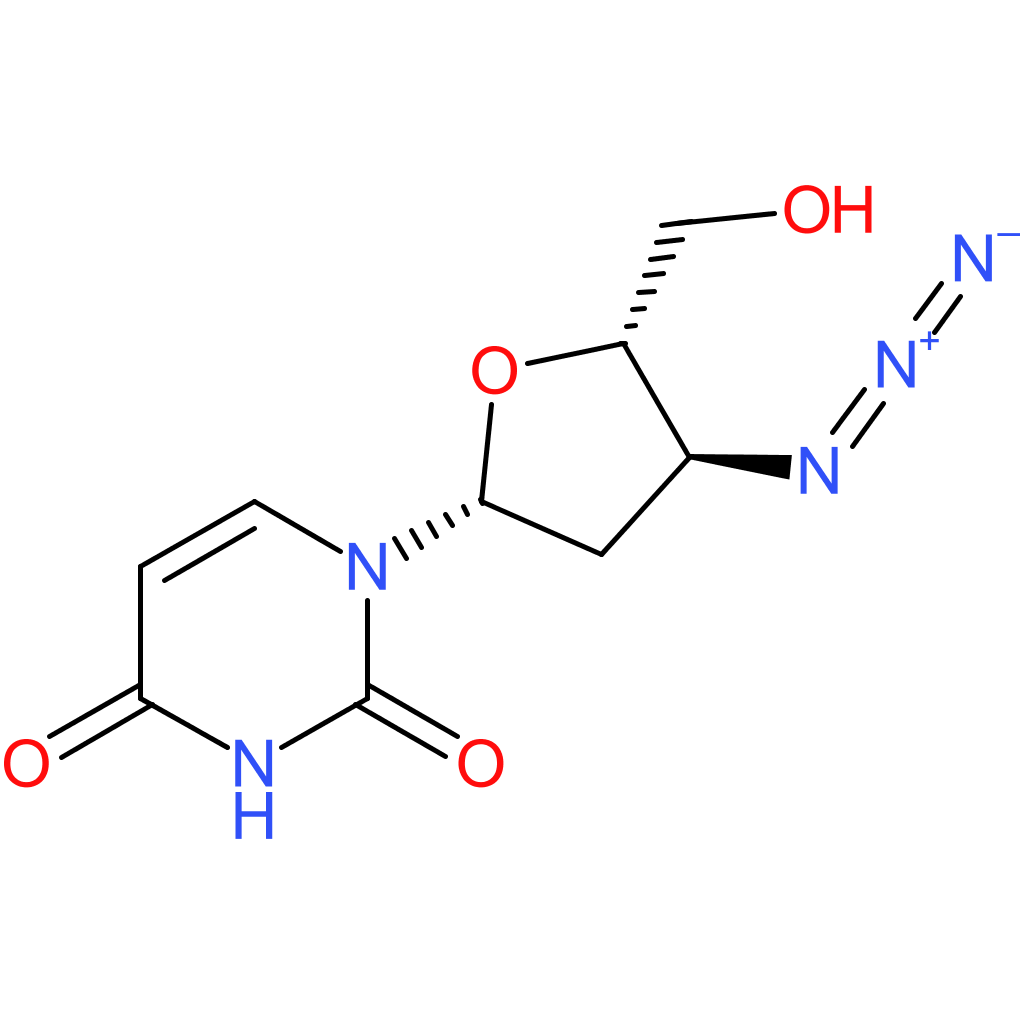 3′-Azido-2′,3′-dideoxyuridine
