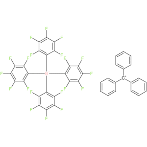 Triphenylmethylium tetrakis(perfluorophenyl)borate