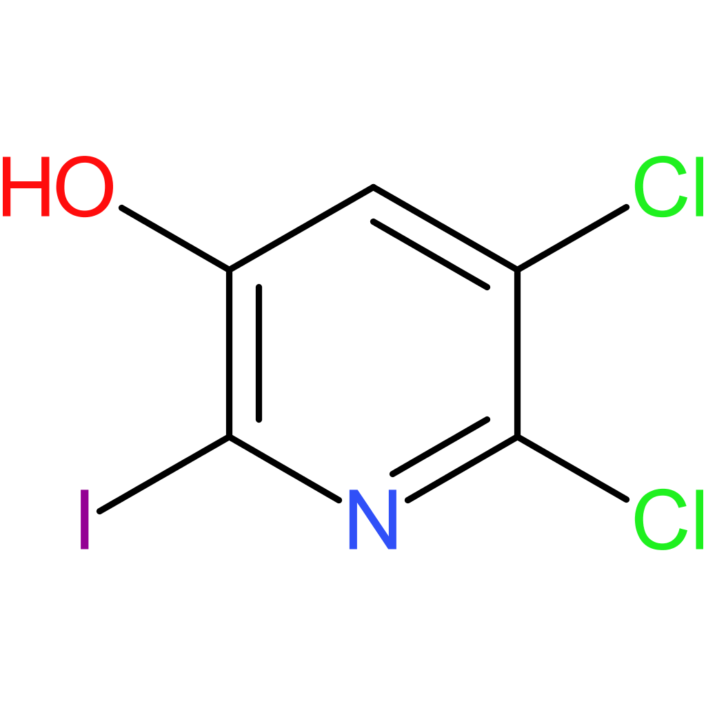 5,6-Dichloro-2-Iodopyridin-3-Ol