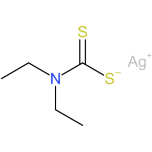 Diethyl dithio carbamic acid silver salt