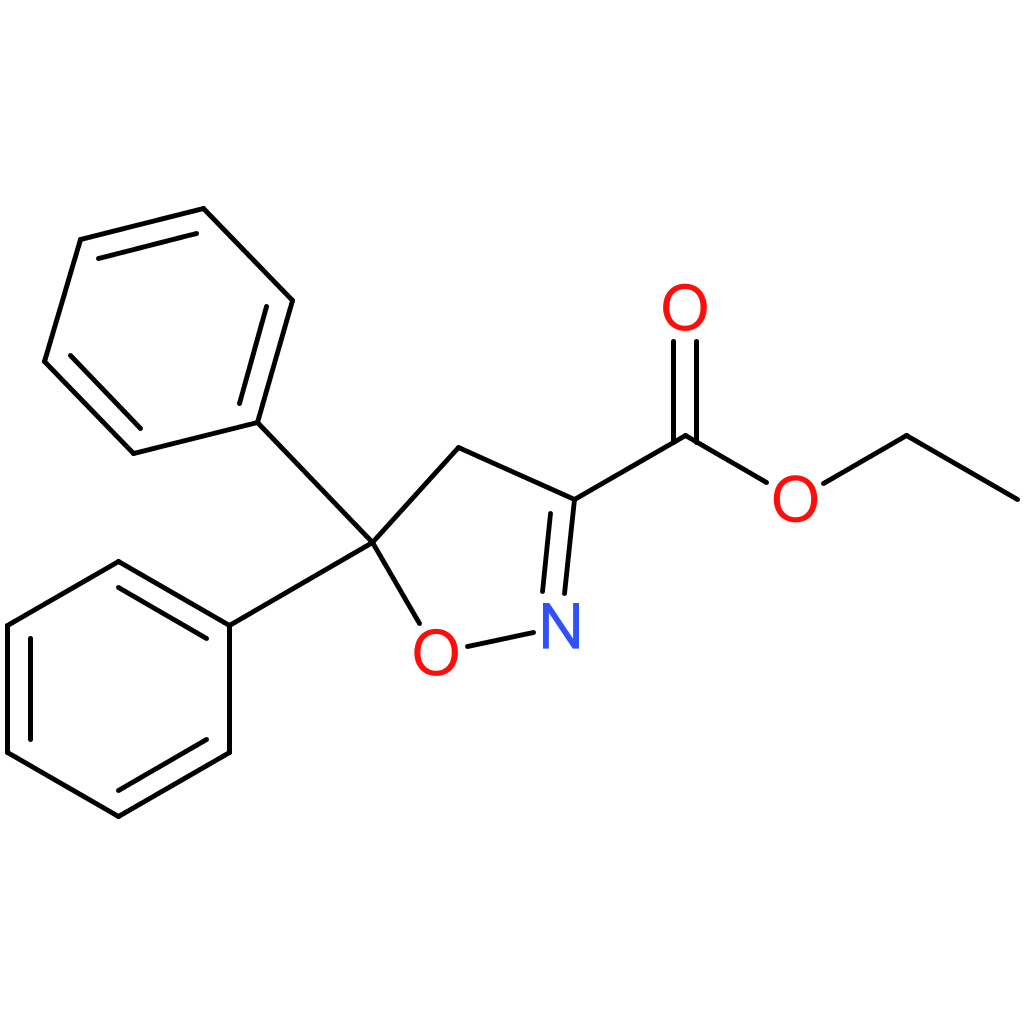 Ethyl 5,5-diphenyl-4,5-dihydroisoxazole-3-carboxylate