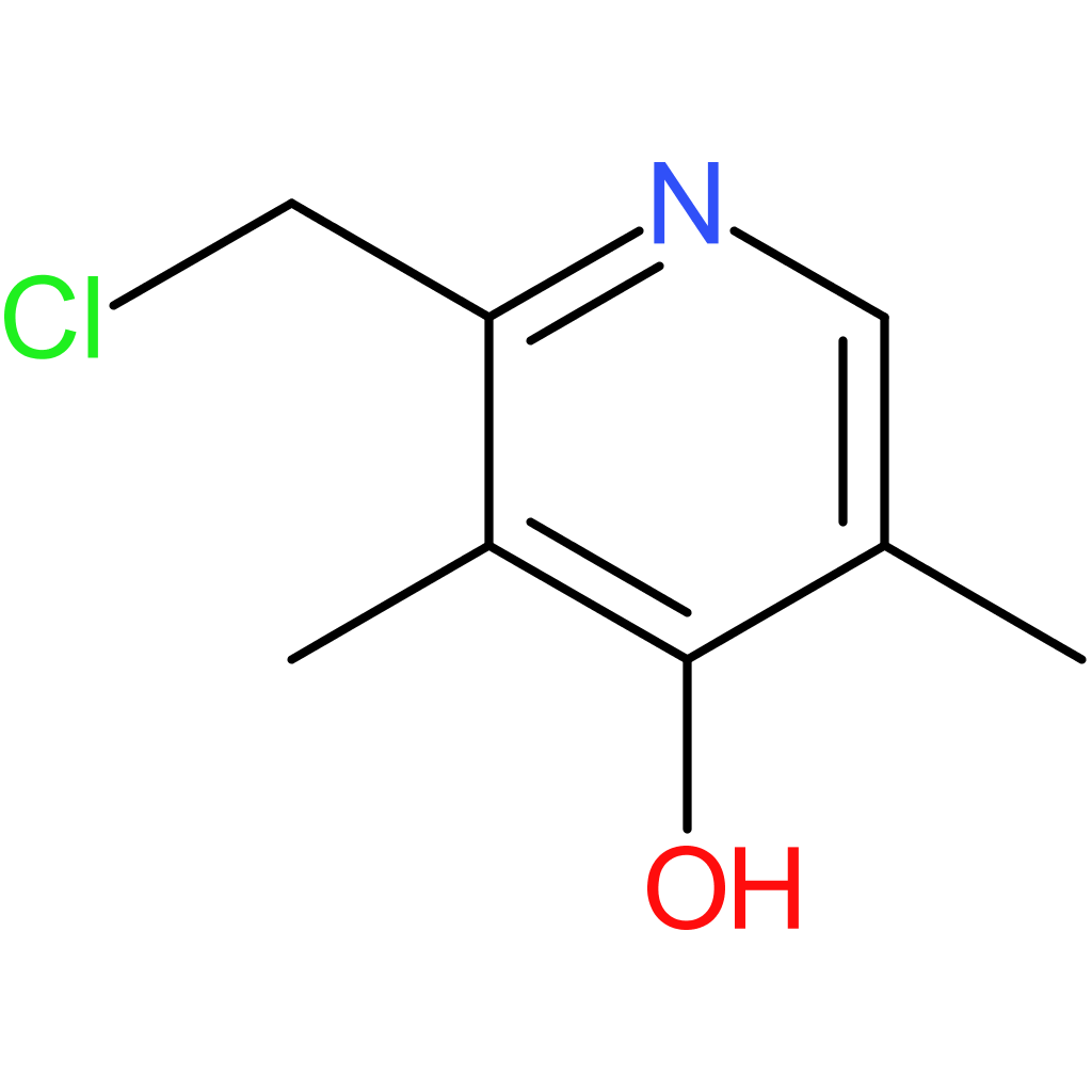 2-(chloromethyl)-3,5-dimethyl-4-Pyridinol