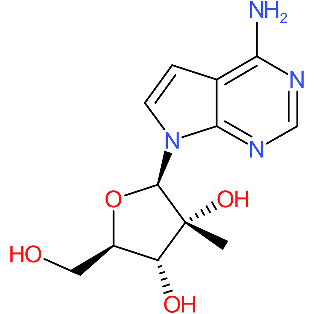 (2R,3R,4R,5R)-2-(4-Amino-7H-pyrrolo[2,3-d]pyrimidin-7-yl)-5-(hydroxymethyl)-3-methyltetrahydrofuran-3,4-diol