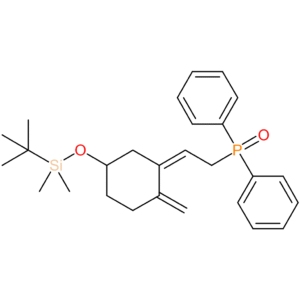 tert-Butyl[3-[2-(diphenylphosphinoyl)ethylidene]-4-methylenecyclohexyloxy]dimethylsilane