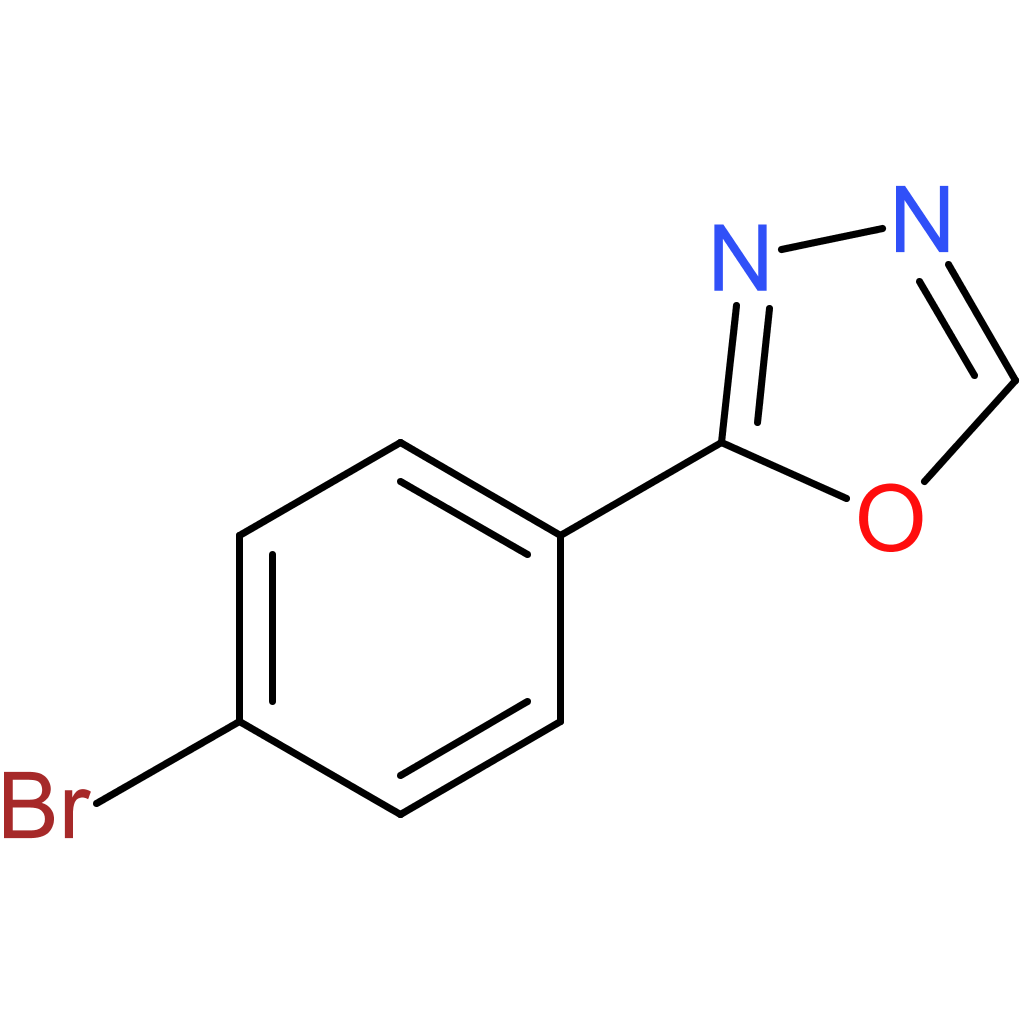 2-(4-bromophenyl)-1,3,4-oxadiazole