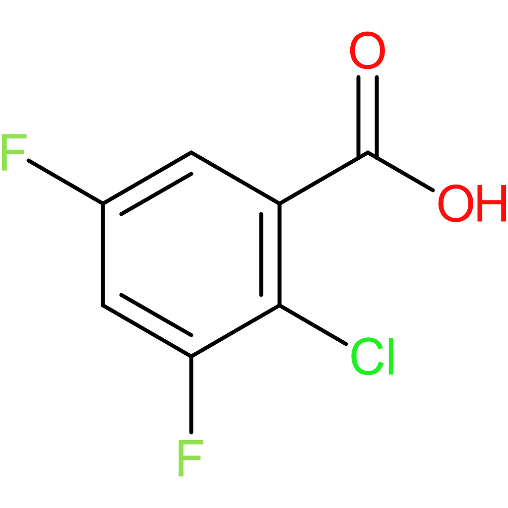 2-Chloro-3,5-difluorobenzoic acid