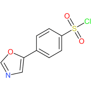 4-(Oxazol-5-yl)benzene-1-sulfonyl chloride