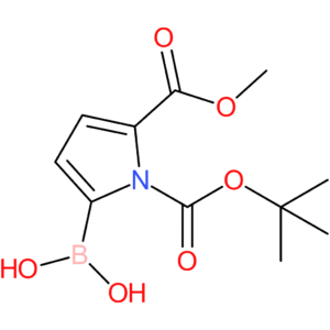 (1-(tert-Butoxycarbonyl)-5-(methoxycarbonyl)-1H-pyrrol-2-yl)boronic acid