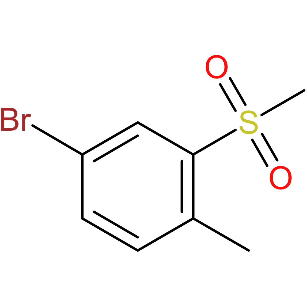 4-Bromo-1-methyl-2-(methylsulfonyl)benzene