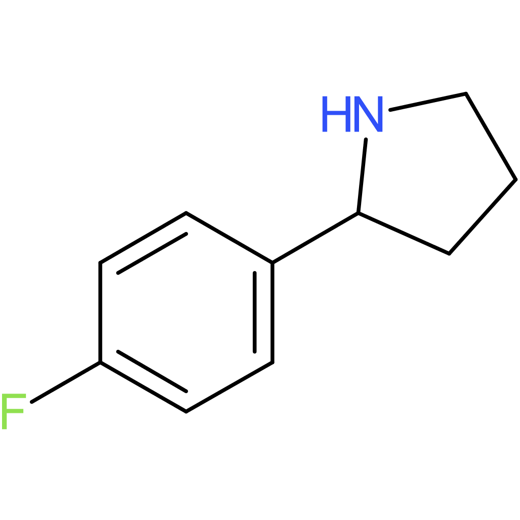 2-(4-Fluorophenyl)pyrrolidine